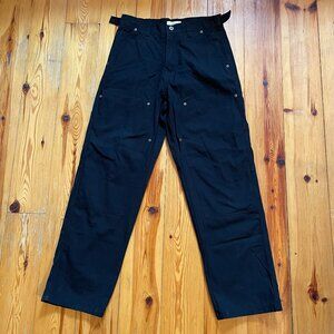 P&Co Albion Carpenter Pant - Black - Womens US 6 / UK10